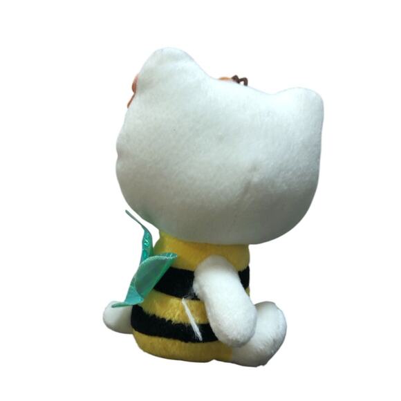 Vtg 2001 Partner Hello Kitty Bumblebee Wings Stuffed Animal Costume Plush 7" - Picture 3 of 10
